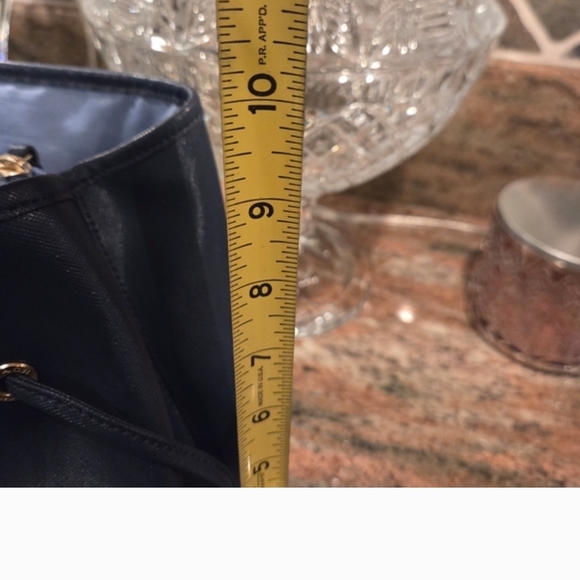 Coach Blue Leather Bag - Picture 9 of 10